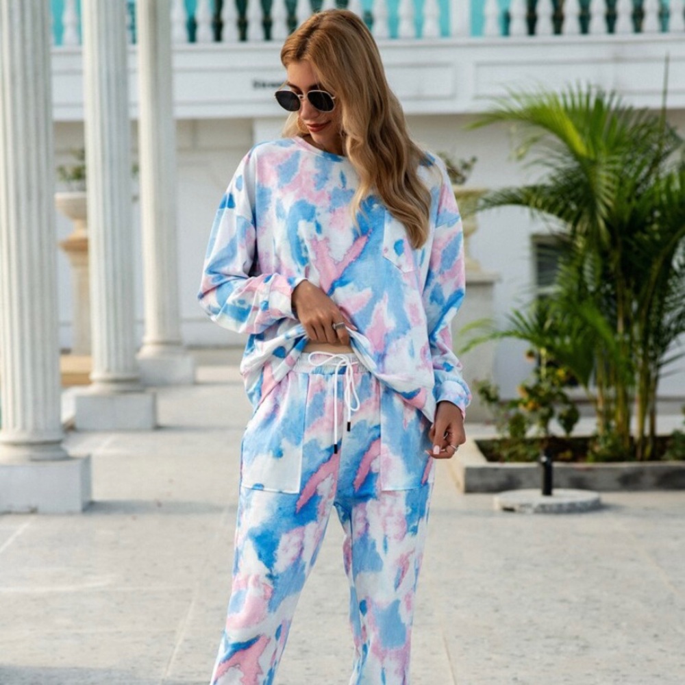 SHEIN Tye Dye Sweatsuit